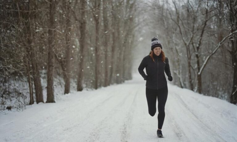 Bieganie zimą - jak się ubrać