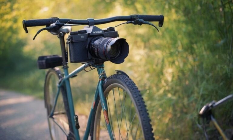 Jak przewozić aparat na rowerze